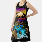 屋外シーン エプロン (インサイチュ)