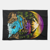 屋外シーン キッチンタオル (横)