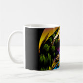 屋外シーン コーヒーマグカップ (左)