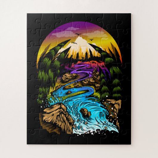 屋外シーン ジグソーパズル (縦)