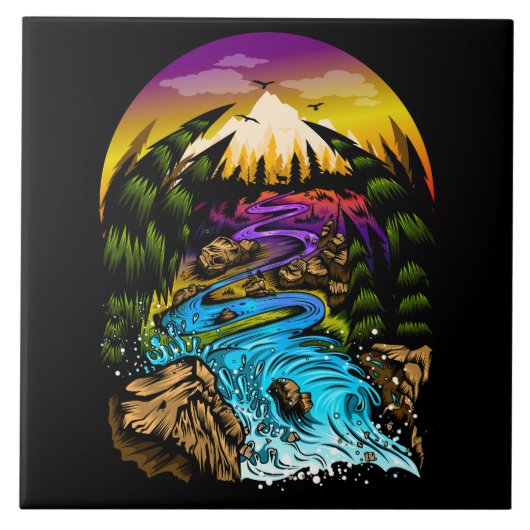 屋外シーン タイル (正面)