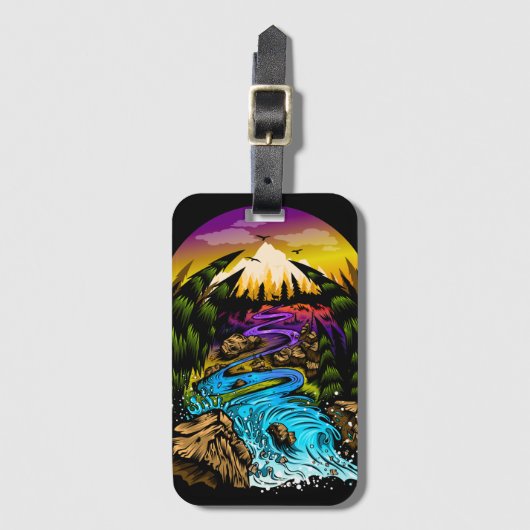 屋外シーン ラゲッジタグ (正面縦)