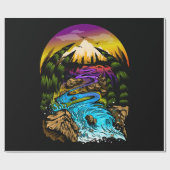 屋外シーン ラッピングペーパー (フラット)