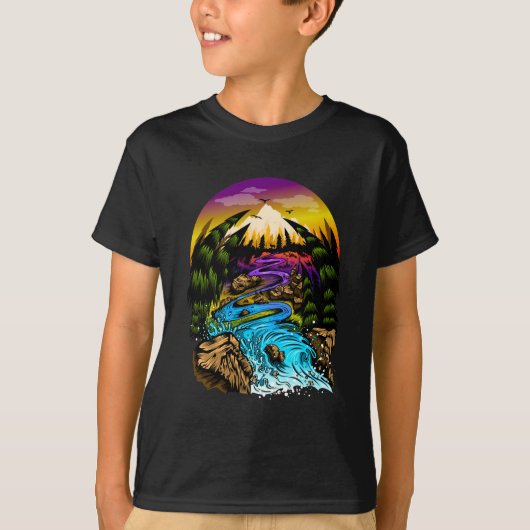 屋外シーン Tシャツ (正面)