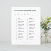 屋外スカベンジャー狩りキッズアクティビティパーティーゲーム (スタンド正面)