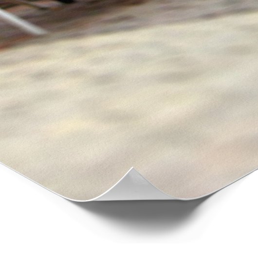 屋外ダイニング ポスター (角)