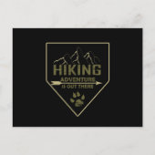 屋外ハイキングの冒険 シーズンポストカード (正面)