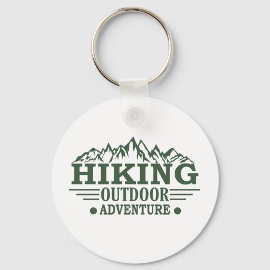 屋外ハイキングロゴ キーホルダー (正面)