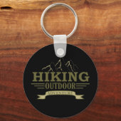屋外ハイキングロゴ キーホルダー (正面)