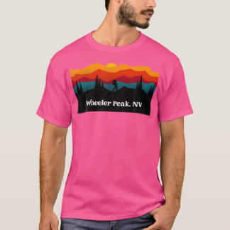 屋外ハイキング自然ホイールピークNvナショナルパー Tシャツ