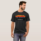 屋外ハイキング自然マウントリンカーン国立公園 Tシャツ (正面フル)