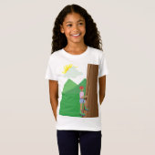 屋外ハイキング Tシャツ (正面フル)