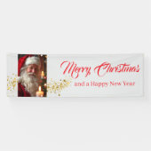 屋外バナーサンタメリークリスマス 横断幕 (横)