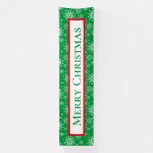 屋外バナーメリークリスマス 横断幕 (縦)