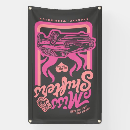 屋外バナー 横断幕 (縦)