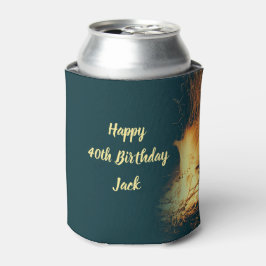 屋外バーベキュー誕生日パーティー 缶クーラー