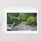 屋外パリ招待状 招待状 (正面)