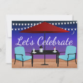 屋外パーティの招待状 招待状 (正面)