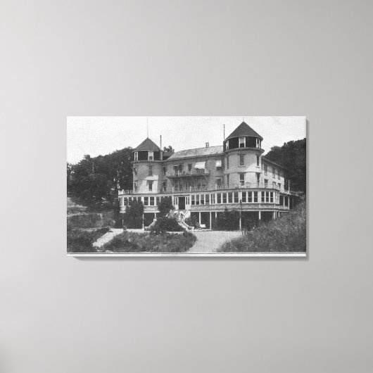 屋外ビューのホテルボンエアインエスカレ キャンバスプリント (正面)