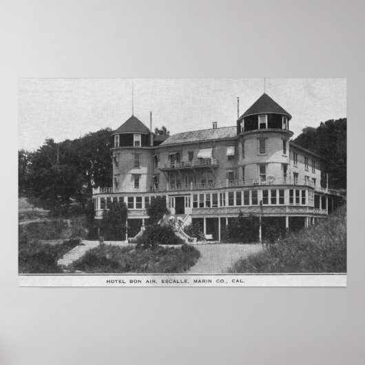 屋外ビューのホテルボンエアインエスカレ ポスター (正面)