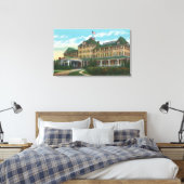 屋外ビューのホテル使用可能なキャム キャンバスプリント (インサイチュ (寝室))