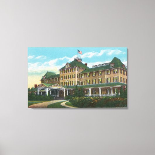 屋外ビューのホテル使用可能なキャム キャンバスプリント (正面)