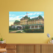 屋外ビューのホテル使用可能なキャム キャンバスプリント (インサイチュ (リビング))