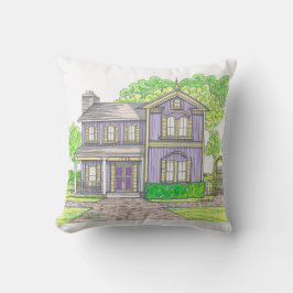 屋外ピローパープルファームハウス アウトドアクッション