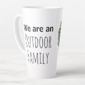 屋外ファミリートールコーヒーマグ カフェラテマグ (左アングル)