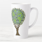 屋外ファミリートールコーヒーマグ カフェラテマグ (右)