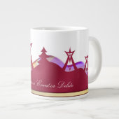 屋外フェスティバルシルエットマグ ジャンボコーヒーマグカップ (正面右)