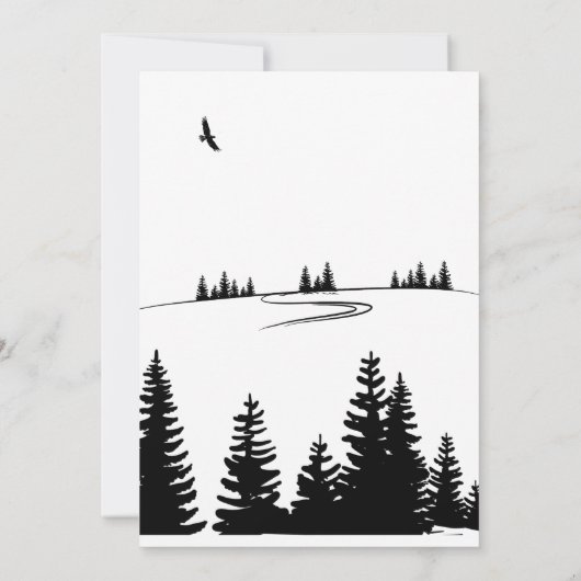 屋外フォトスカベンジャー狩り、ボーイ誕生日 招待状 (裏面)