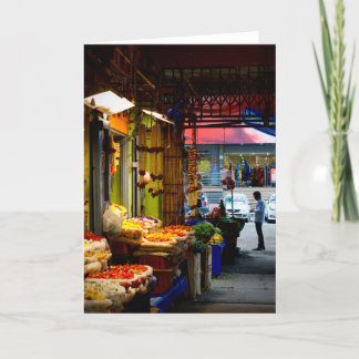 屋外フラワーマーケットカード カード