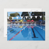 屋外プール ポストカード (正面/裏面)