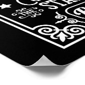 屋外ポスター – ファイアピットルール ポスター (角)