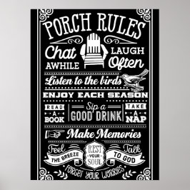 屋外ポスター – ポーチルール ポスター