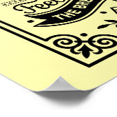 屋外ポスター – ポーチルール ポスター (角)