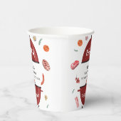 屋外モダン裏庭BBQベビーシャワー 紙コップ (右)