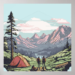 屋外ユニーク、レトロ/ヴィンテージグラフィック ポスター