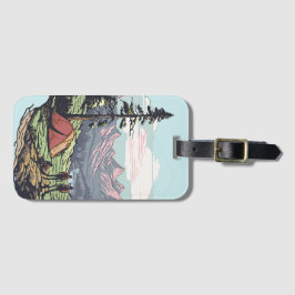 屋外ユニーク、レトロ/ヴィンテージグラフィック ラゲッジタグ