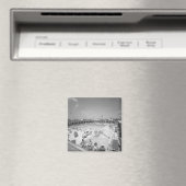 屋外リラックススイミングプールB&W マグネット (インサイチュ (食洗機))