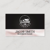 屋外ワイン |絹のカーテンの背景 名刺 (正面)