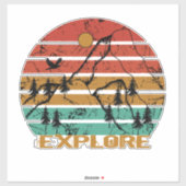 屋外ヴィンテージ シール (シート)