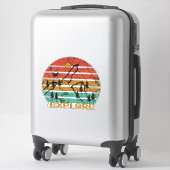 屋外ヴィンテージ シール (スーツケース)