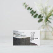 屋外中央空気調和機ユニット 名刺 (スタンド正面)