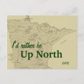 屋外保存の日付/招待状 案内ポストカード (正面)