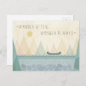 屋外地域I |さまよう頻繁に疑問に思する ポストカード (正面/裏面)