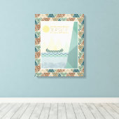 屋外地域III |さまよう キャンバスプリント (インサイチュ (ウッドフロア))