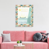 屋外地域III |さまよう キャンバスプリント (インサイチュ (リビング))