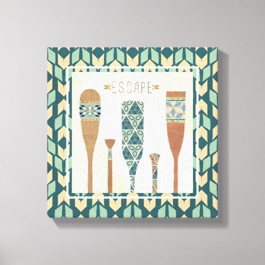 屋外地域VI |エスケープ キャンバスプリント (正面)